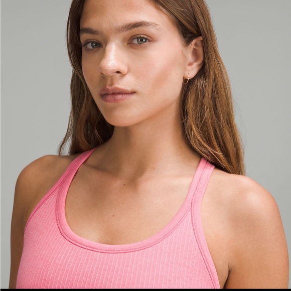 LULULEMON EBB TO STREET TANK IN SAKURA PINK SZ 10 NWT - Picture 4 of 11